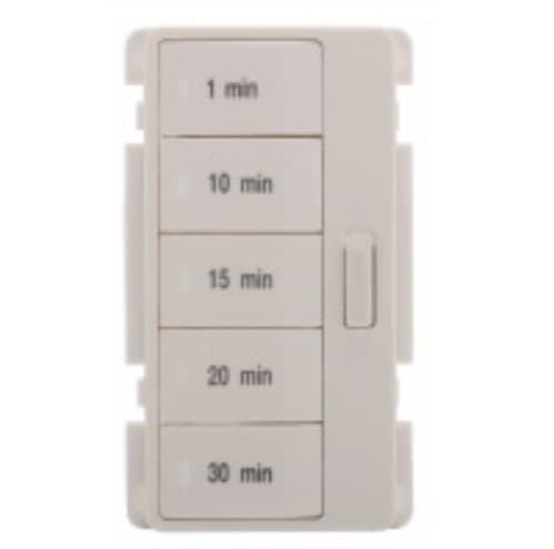 Eaton Wiring Faceplate Color Change Kit 5 for Minute Timer, White
