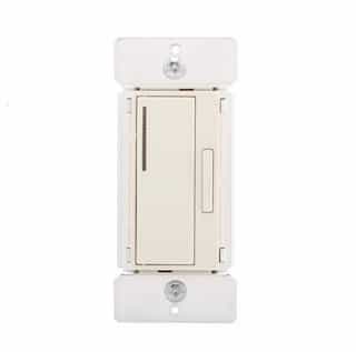Eaton Wiring 3-Way Z-Wave Dimmer w/ LED Light Display, Multi-Location, Light Almond