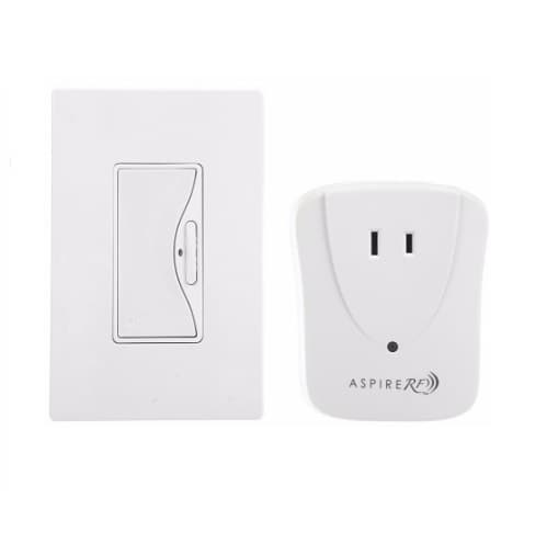 Anyplace Switch w/ Z-Wave Dimmer Module, Battery Operated, Alpine White