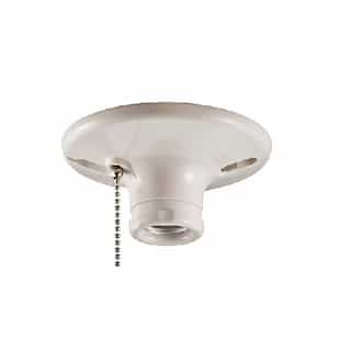 Ceiling Lamp Holder w/Pull Chain Switch