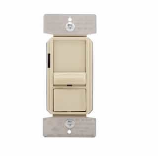 Eaton Wiring 600W Slide Dimmer, No Neutral Required, 120V, Ivory