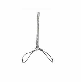 Eaton Wiring Support Grip, 1.25-1.49", 31" Length, 4720 lb Length, Stainless Steel