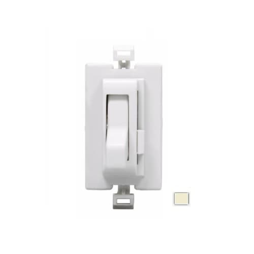 Eaton Wiring Color Change Faceplate for Toggle AL Series Dimmer, Almond