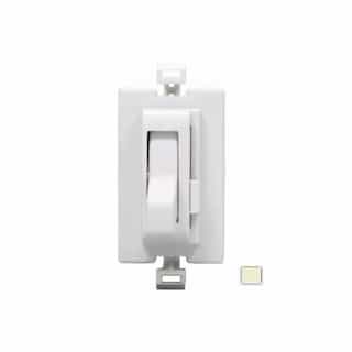 Eaton Wiring Color Change Faceplate for Toggle AL Series Dimmer, Almond
