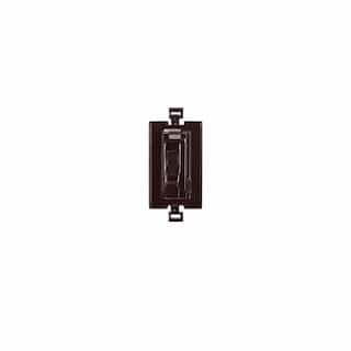 Eaton Wiring Color Change Faceplate for Toggle AL Series Dimmer, Brown