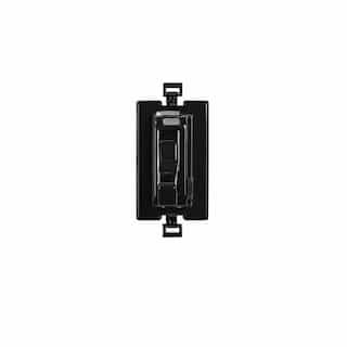 Eaton Wiring Color Change Faceplate for Toggle AL Series Dimmer, Black