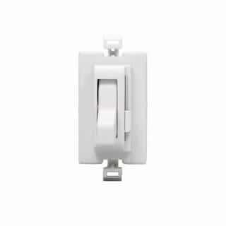 Eaton Wiring Color Change Faceplate for Toggle AL Series Dimmer, White