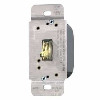 600W Toggle Dimmer Switch, 3-Way, 120V, Light Almond