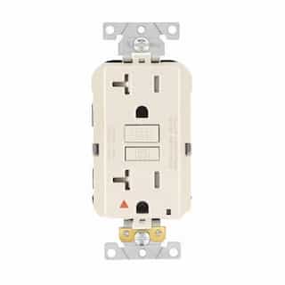 15 Amp TR Isolated Ground GFCI Duplex Receptacle, #14-10, 125V, Ivory