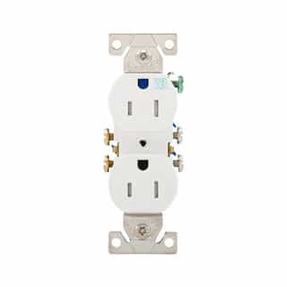 Eaton Wiring 15 Amp Tamper & Weather Resistant Duplex Receptacle, White