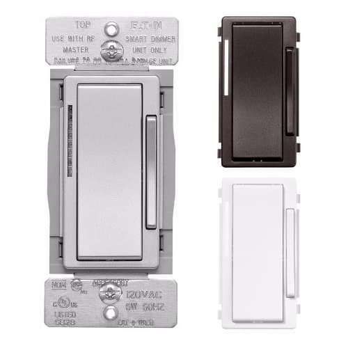 Wi-Fi Smart Dimmer Color Change Kit, 3-Way, 120V, Bronze/Silver/White