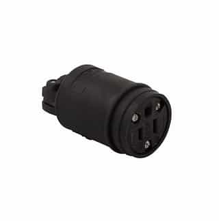 Eaton Wiring 15 Amp Electric Connector, 2-Pole, 125V, Black