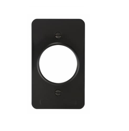 Eaton Wiring Non-Metallic Outlet Box, Portable, 1.56",Single, Black