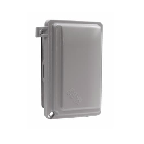 Eaton Wiring 1-Gang In Use Cover, Standard, Polycarbonate, Clear