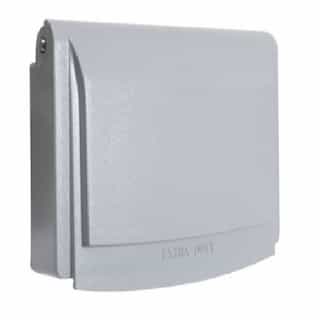 While-In-Use WP Low Prof Extra-Duty Cover, 1G, Horizontal Mount, WH