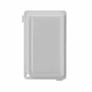 1-Gang In Use Cover, Standard, Polycarbonate, White