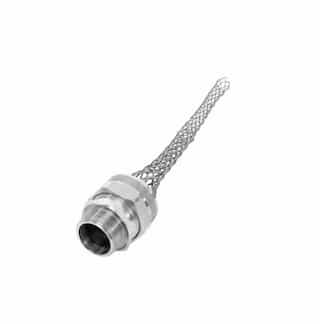 Eaton Wiring Strain Relief Watertight Grip, .43-.50", 15/20 Amp, Stainless Steel