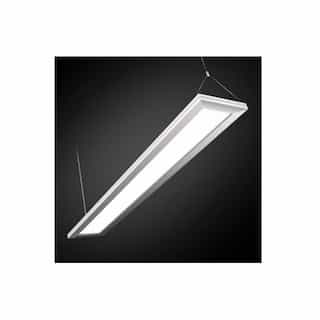 47-in 54W Linear LED Pendant Light, 4900 lm, 120/277V, 4000K, White 