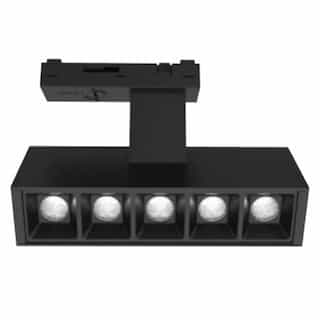11W LED Integrated Adjustable Multiple Spot, 686 lm, 24V, 3500K, Black