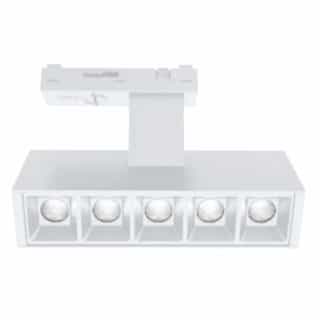 11W LED Integrated Adjustable Multiple Spot, 686 lm, 24V, 3500K, White