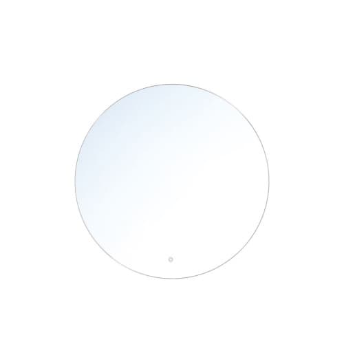 24-in 21W, Round LED Mirror, 2100 lm, 120V, CCT Select