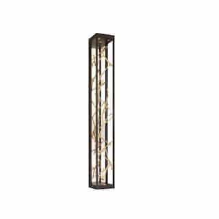 Eurofase 48-in 36W LED Wall Sconce, Dimmable, 2850 lm, 120V, 3000K, Bronze