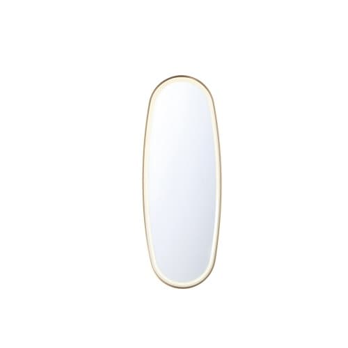 47-in 26W LED Mirror, Dim, 3200 lm, 120V, CCT Select, Gold