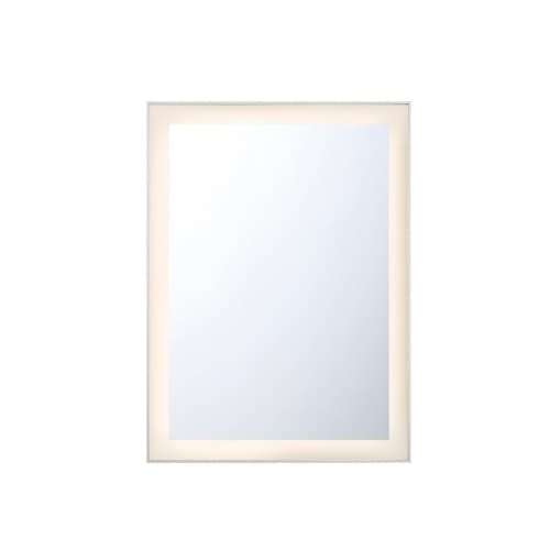 30-in 44W LED Mirror, Dim, 2400 lm, 120V, CCT Select, Aluminum