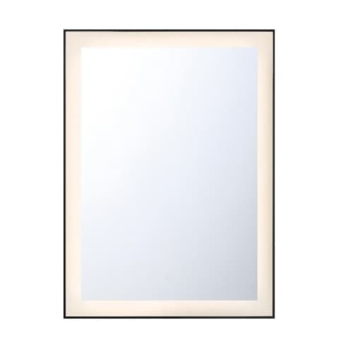 30-in 44W LED Mirror, Dim, 2400 lm, 120V, CCT Select, Gold