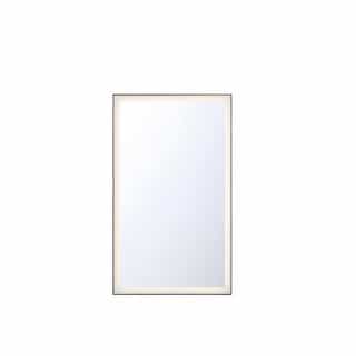54-in 78W LED Mirror, Dim, 4600 lm, 120V, CCT Select, Gold