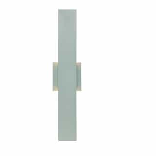 Eurofase 23-in 21W LED Wall Sconce, 1050 lm, 120V, 3000K, Silver