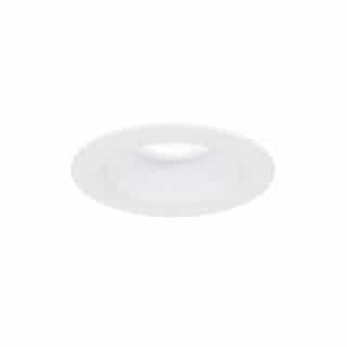 2-in 15W Midway LED w/ Trim, Round, 1077 lm, 120V, Selectable CCT, WHT