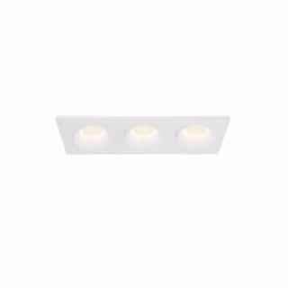 Eurofase 3-in 36W Midway LED, Regressed GIM, 3-Light, 120V, Selectable CCT, WH