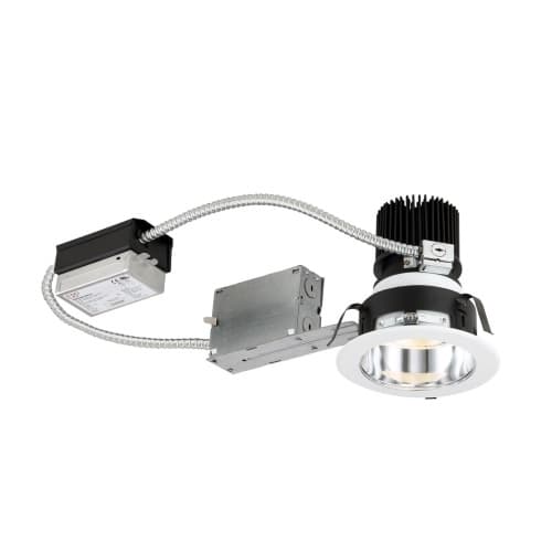 4-in 16W LED Downlight, Remodel, Dim, 120V, 1200 lm, CCT Select