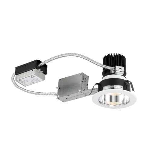 4-in 38W LED Downlight, Remodel, Dim, 120V, 3000 lm, CCT Select