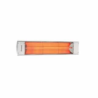 1500W Infrared Heater, Single, 15A, 120V, Stainless Steel