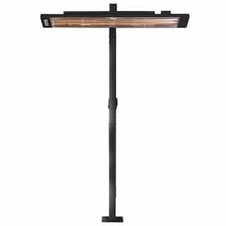 8-ft Pole Mount for 1500/4000/5000W Infrared Heater, Single, Black