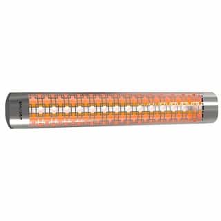 5000W Electric Heater, Brix Plate, Dual Element, 24.1A, 480V, SS
