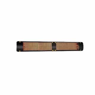 6000W Infrared Heater w/ B7 Plate, Double, 11.1A, 208V, Black