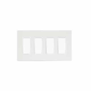 On/Off Switch for Infrared Heater, Single, Four, White