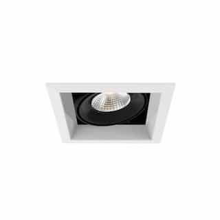 7-in 26W LED Recessed Downlight, Flood, Dim, 120V, 2500 lm, 3000K, WH