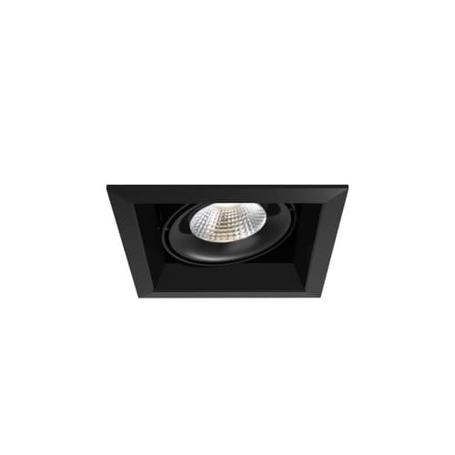 7-in 26W LED Recessed Downlight, Wide, Dim, 120V, 2500 lm, 3000K, BLK