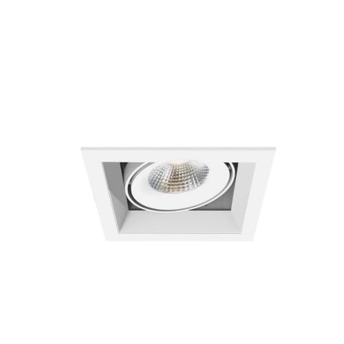 7-in 26W LED Recessed Downlight, Wide, Dim, 120V, 2500 lm, 3000K, WH