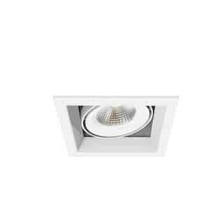7-in 26W LED Recessed Downlight, Wide, Dim, 120V, 2500 lm, 3000K, WH