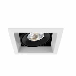 7-in 26W LED Recessed Downlight, Flood, Dim, 120V, 2500 lm, 3500K, WH