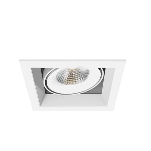 7-in 26W LED Recessed Downlight, Flood, Dim, 120V, 2500 lm, 3500K, WH