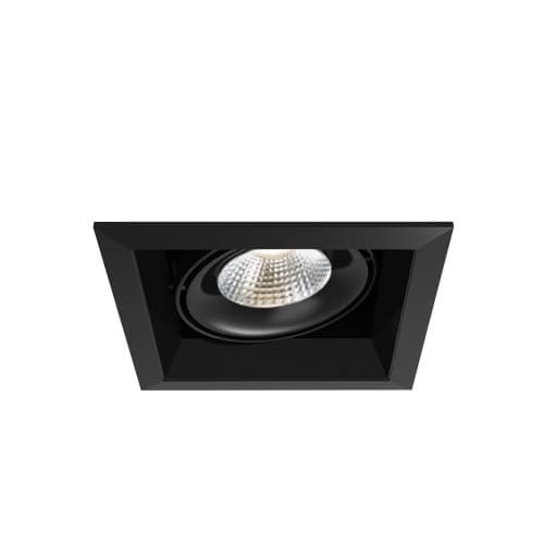 7-in 26W LED Recessed Downlight, Wide, Dim, 120V, 2500 lm, 4000K, BLK