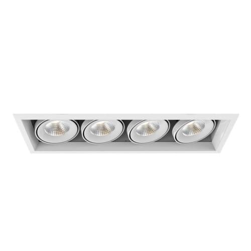 Eurofase 24-in 104W Multiple Recess Downlight, Wide, 120V, 1000 lm, 4000K, WH
