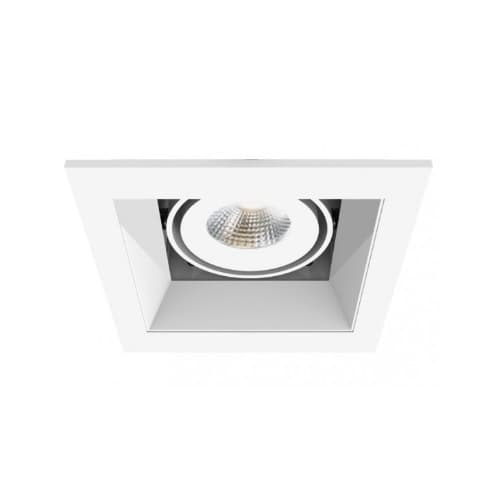 Eurofase 6.5-in 15W Recessed Downlight, Wide, Dim, 120V, 1290 lm, 3000K, WH