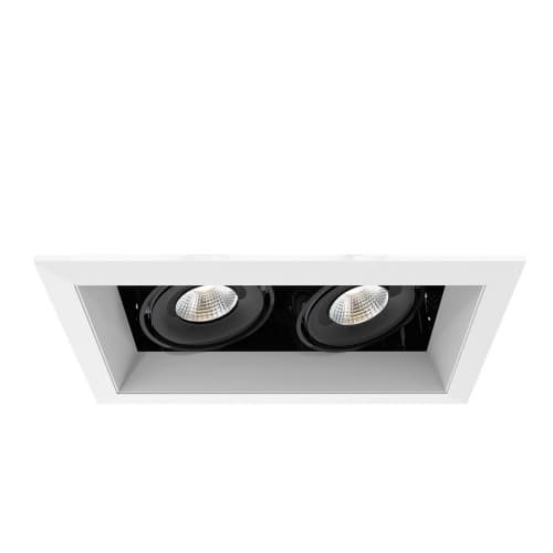 10-in 30W Recessed Downlight, 2-Light, Wide, 120V, 2580 lm, 3500K, WH